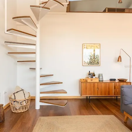 Sunny Loft In Downtown With Private Parking