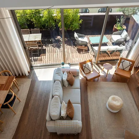 Apartment Sunny Loft In Downtown With Private Parking