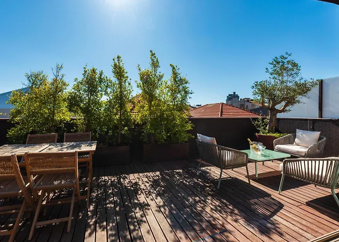 Lejlighed Sunny Loft In Downtown With Private Parking *