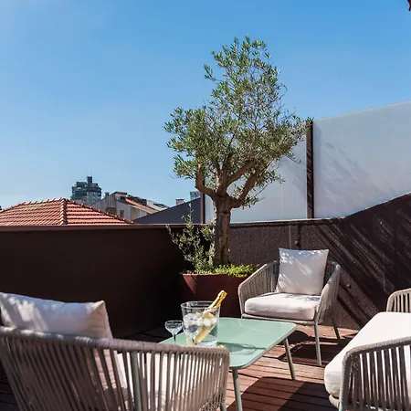Sunny Loft In Downtown With Private Parking Appartement Porto