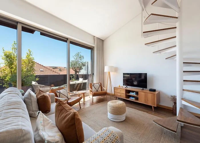 Apartman Sunny Loft In Downtown With Private Parking *